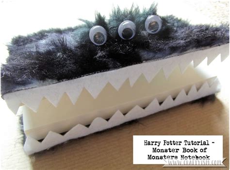 diy monster book of monsters|harry potter monster book template free.